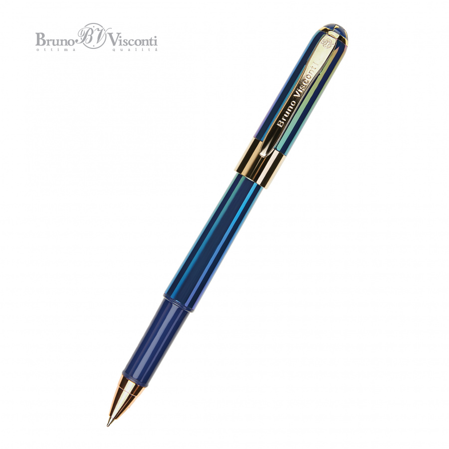 картинка Ручка шариковая BrunoVisconti® "MONACO.PEARL" цвет корпуса темно-синий 0.5 мм Арт. 20-0125/84 от бренда Bruno Visconti