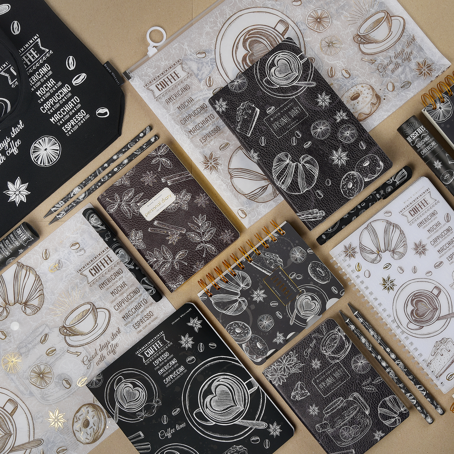 СУМКА-ШОППЕР BLACK "Caffè nero" 34х36 см