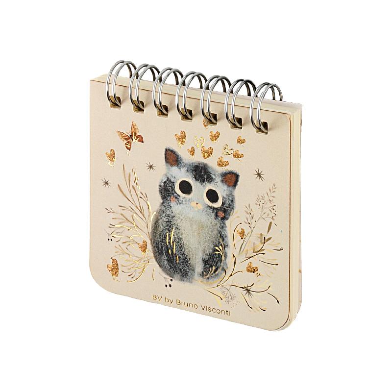 "POCKET JOURNAL" 70 Х 70 ММ, 60 Л, НА ГРЕБНЕ "ПРОСТО ЛЮБОВЬ"
