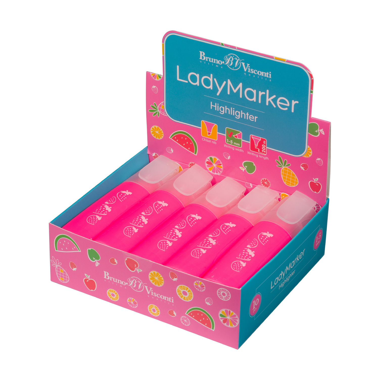 ТЕКСТОВЫДЕЛИТЕЛЬ "LadyMarker" РОЗОВЫЙ