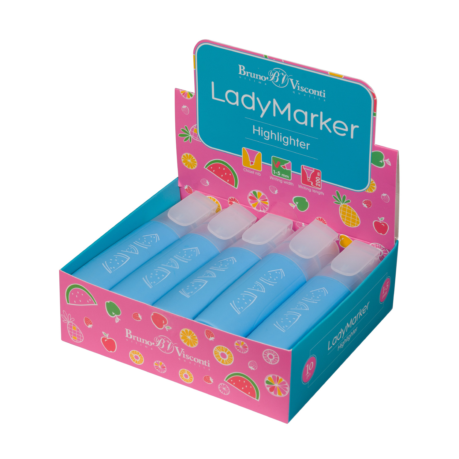 ТЕКСТОВЫДЕЛИТЕЛЬ "LadyMarker" ГОЛУБОЙ