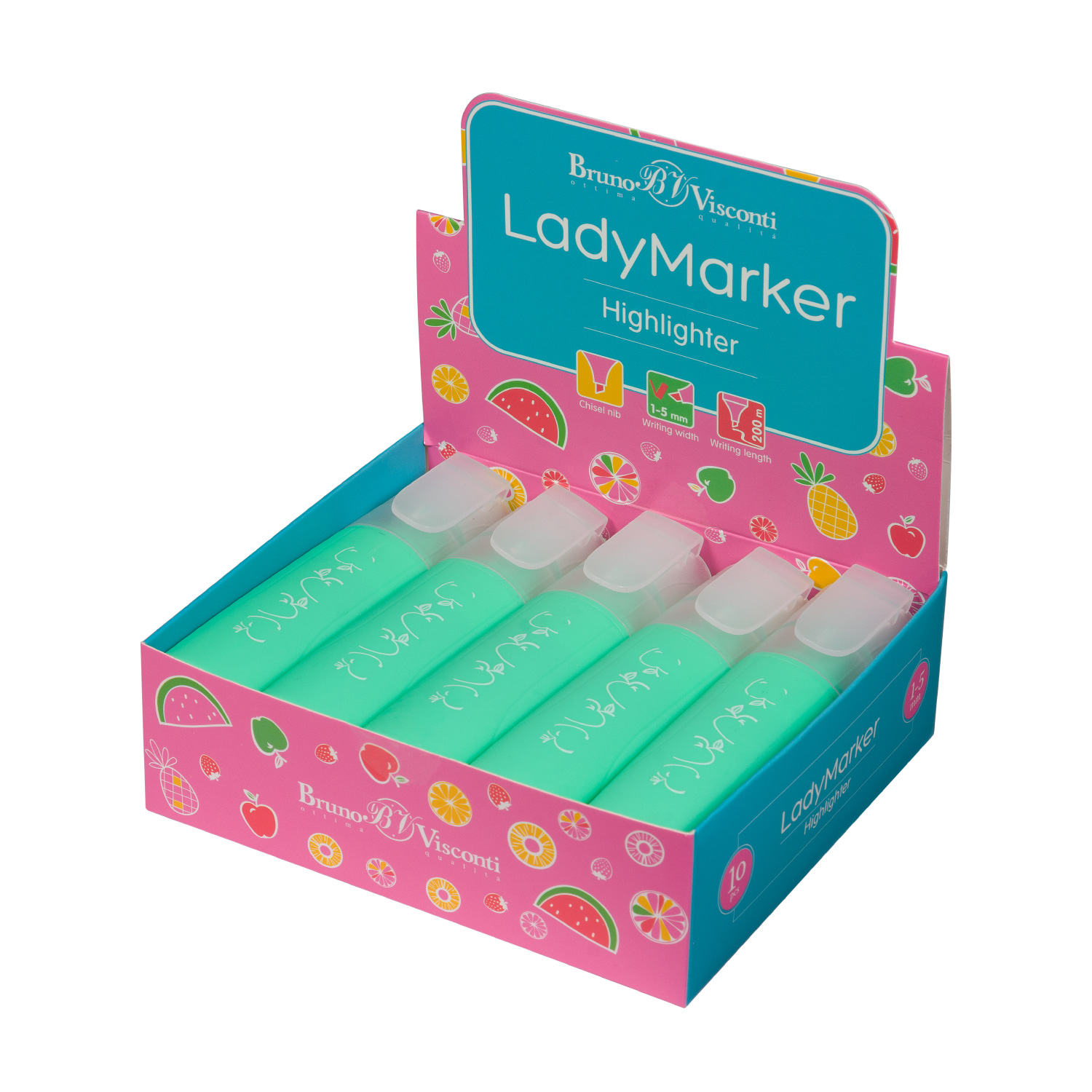 ТЕКСТОВЫДЕЛИТЕЛЬ "LadyMarker" ЗЕЛЕНЫЙ