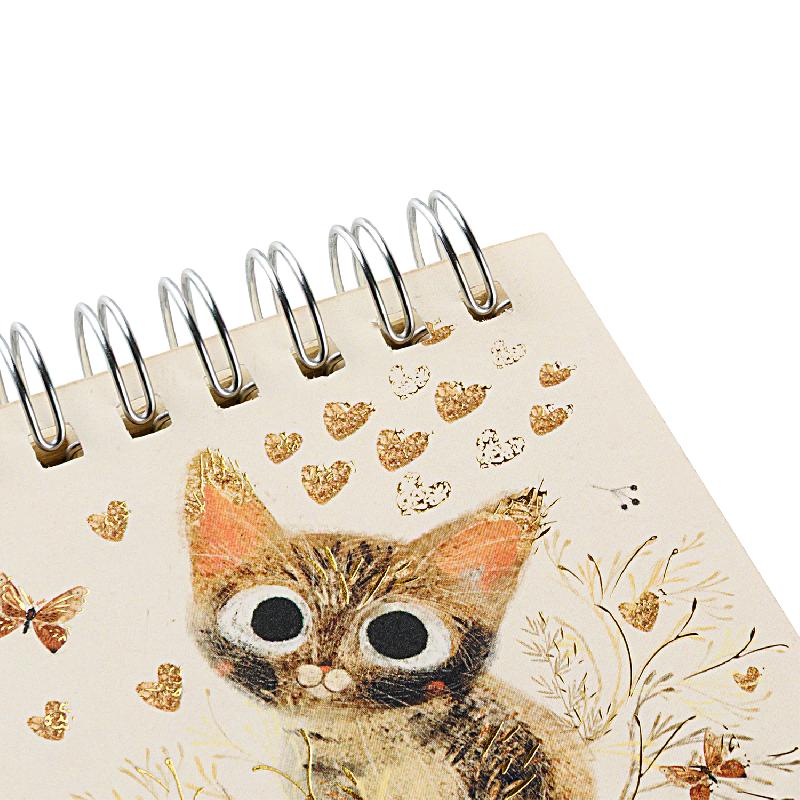 "POCKET JOURNAL" 70 Х 70 ММ, 60 Л, НА ГРЕБНЕ "ПРОСТО ЛЮБОВЬ"