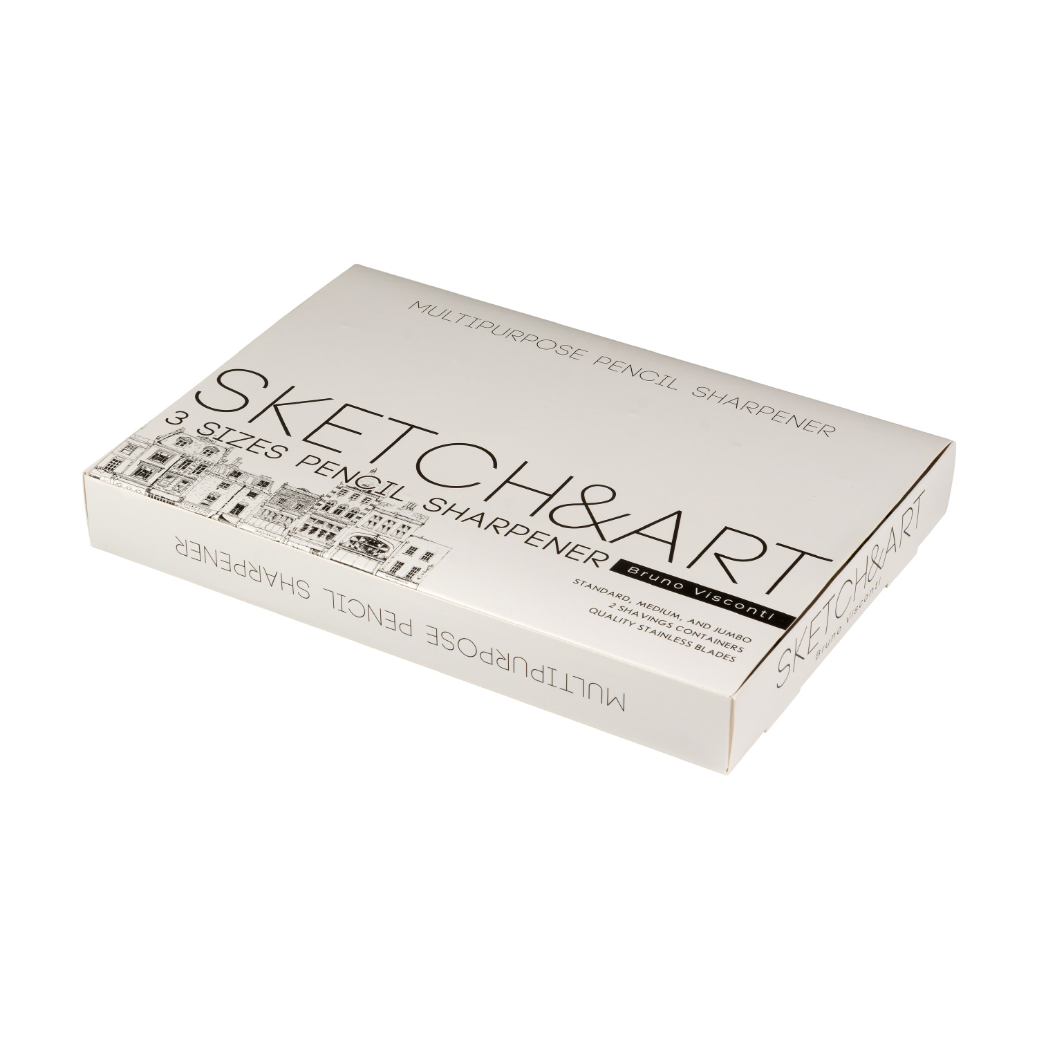 ТОЧИЛКА С 2 КОНТЕЙНЕРАМИ, 3 ОТВЕРСТИЯ "SKETCH&ART"