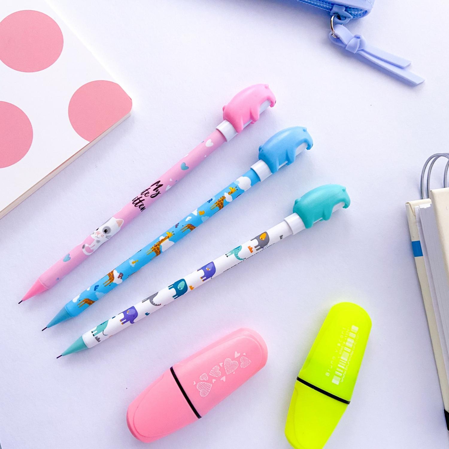 ТЕКСТОВЫДЕЛИТЕЛЬ "LadyMarker Mini", ЖЕЛТЫЙ/ЗЕЛЕНЫЙ/РОЗОВЫЙ/ОРАНЖЕВЫЙ В ДИСПЛЕЕ