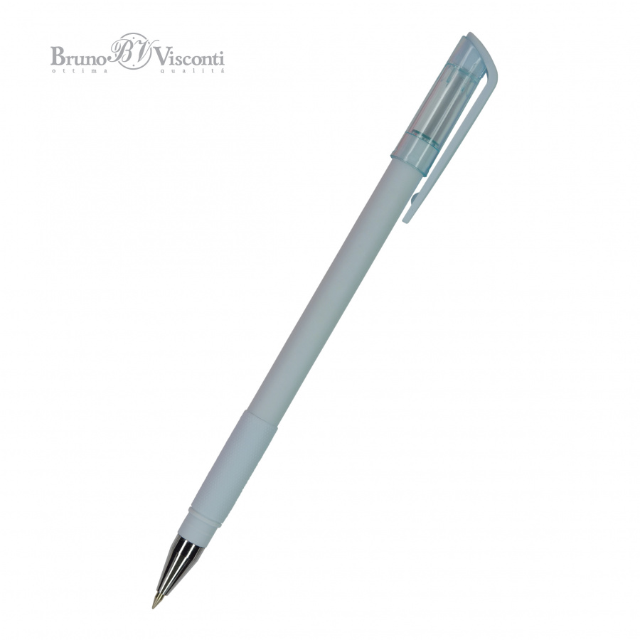 картинка Ручка шариковая под персонализацию BrunoVisconti® 0.5 мм, синий EasyWrite Zefir Арт. 19-0206/1 от бренда Bruno Visconti
