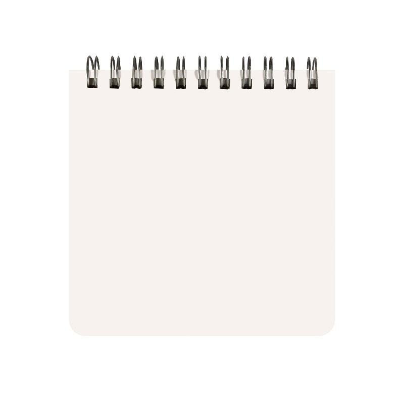 "POCKET JOURNAL" 70 Х 70 ММ, 60 Л, НА ГРЕБНЕ "ПРОСТО ЛЮБОВЬ"